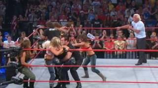 Huge Brawl Involving The TNA Knockouts