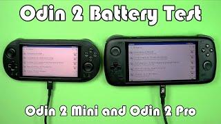 Odin 2 Mini vs Odin 2: Battery Comparison, Temperature, Charging