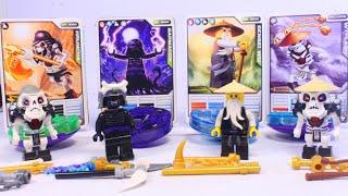 LEGO Ninjago | LORD GARMADON, Sensei Wu, Kruncha & Wyplash 2011 spinners! #lego #ninjago