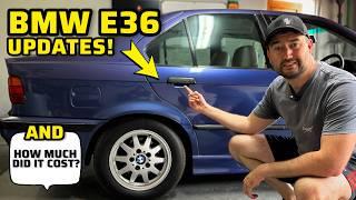 Updating the BMW E36 Exterior & Answering all your Questions! | BMW E36 328 Project