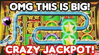 HUGE JACKPOT on Dragon's Law Fortune Pots!