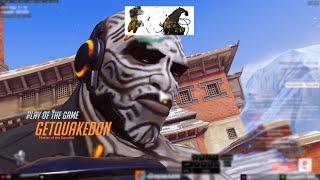 GETQUAKEDON DOOMFIST MAIN - POTG - OVERWATCH 2 SEASON 11 TOP 500