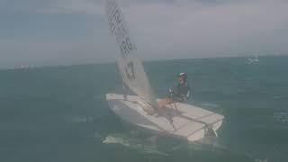 Laser 4.7 EXTREME Sailing. My First Video