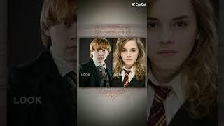 Ron + Hermione 4ever #love #harrypotter #romione