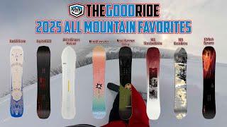 2025 Favorite All Mountain Snowboards Over $500 - An Honest Top/Best Of List After Extensive Testing