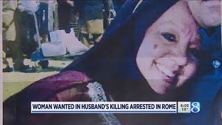 US woman wanted for husband’s 2002 death arrested in Rome