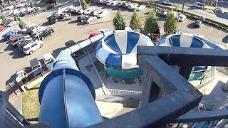 Bazooka Bowls Water Slide at Cultus Lake Waterpark