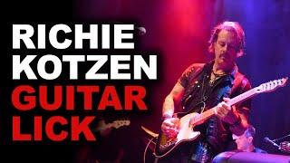 Guitar Lick: Richie Kotzen