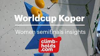 IFSC Worldcup Koper - Womens semifinal insights with the route setters