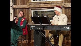 Monica Music / Andrew Lefoley Xmas2023; classical set. Willow Spring Vineyards