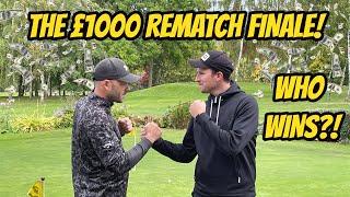 WHO TAKES THE £1000?! THE £1000 REMATCH FINALE // JAK LEE GOLF VS @SEBWEB67