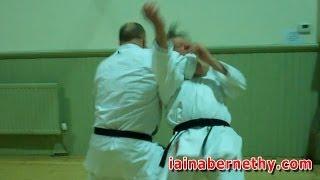 Practical Kata Bunkai: 4 bunkai based finishes from behind the enemy