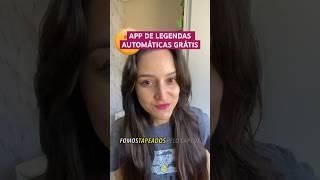 Legendas automáticas GRÁTIS com esse app de edição | DICA DE APP