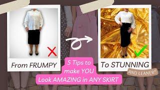 How to Not Look Frumpy in Skirts | Your Guide to dress Modest & Amazing| 5 Dos and Dont’s of Skirts