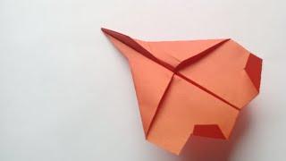 How To Fold A Paper Airplane That Flies Far. | Artistic Kids Land