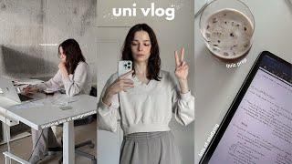UNI VLOG | a week in my (sleep deprived) life - tons of assignments, library studying, labs