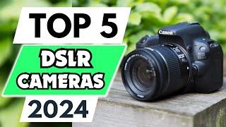 Top 5 Best DSLR Cameras of 2024 [don’t buy one before watching this]