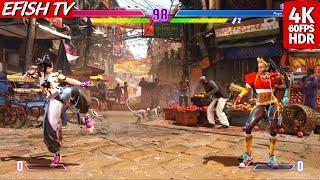 Juri vs Kimberly (Lv 8 CPU) - Street Fighter 6 | PS5 4K 60FPS