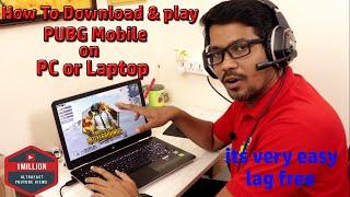 Hindi || How to Download & play PUBG Mobile on PC or Laptop | it’s Very Easy