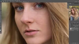 Skin Retouching Part 1 - Spot Healing Tool - Beginner