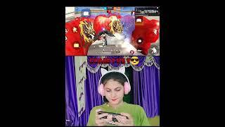 GIRL ON FIRE  # ff # ff short video # training video # Shruti gaming yt 444
