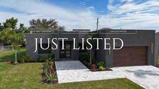 Brand New Construction Contemporary Style Home For Sale in Cape Coral, Florida #home #florida #fyp