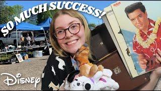 Hunting for Vinyl Records & Disney Collectibles at the Flea Market! | MAJOR SUCCESS