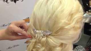 How to put hair up for wedding- Mad Lillies Salon Dubai Motorcity