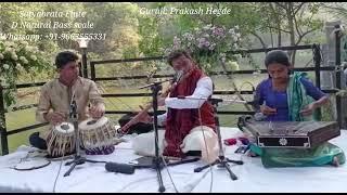 Satyabrata Flute D Bass by Guruji Prakash Hegde ji playing Raag Hansdwani