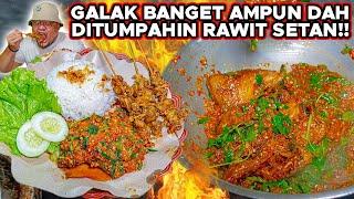 GALAK BANGET JANGAN NEKAT!! DI TUMPAHIN RAWIT KESIKSA AMPUN..