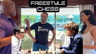 Team Magnus Or Team Fabi | Who Is Gonna Win? Freestyle Chess Singapore | Game One | Venue Tour