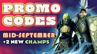  Top September Promo Codes  Unlock 3 Legendary Champions with Raid Shadow Legends Promo Codes!