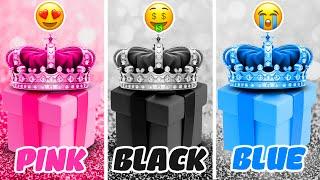 Choose Your Gift......! Pink, Black Or Blue How Lucky Are You?  QuizZone