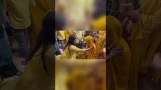 full vlog on my youtube channels  #haldi #haldiceremony #shaadi #wedding #youtubeshorts