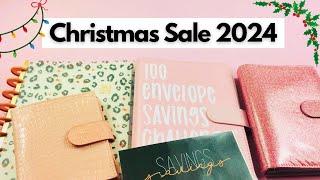 CHRISTMAS SALE 2024 | Cash Wallets | SAVINGS CHALLENGES | Cash Envelopes | BUDGET PLANNERS