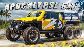 850 KONI JEEP GLADIATOR 6x6 w MIAMI! | Poszukiwania Krokodyli w bagnach i inne przygody tego typu...