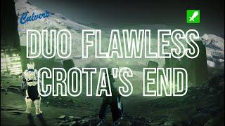 The Most Scuffed Duo Flawless Crota's End | Destiny 2