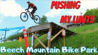 Beech Mountain Downhill Mtb 2020 Challenges-Trial and Error on Tape Gap, Canebrake, and the Road Gap