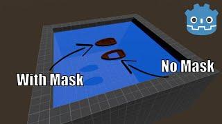 Godot 4: Mesh Masks To See-through Other Objects