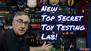 My New Top Secret Toy Testing Lab!