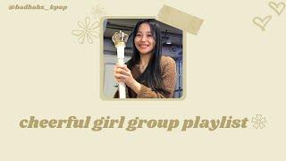 cheerful girl group playlist pt 1   ~ happy / dance kpop playlist 