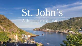 St. John's, NL - A timelapse exploration in 4K Ultra HD UHD by martinkuehn.eu - Virtual Video Tour