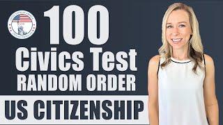 100 Civics Questions and answers in RANDOM Order & SIMPLEST ANSWERS vG1X