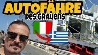 Autofähre von Italien nach Griechenland  | Fahrt in die Türkei  | Lohnt sich dieser Weg?