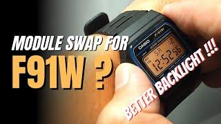 Improving the Casio F91W: The Ultimate Module Swap