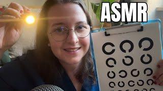 ASMR Dein persönlicher Augenarzt Check-Up für maximale Entspannung