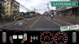 KATIPUNAN Street   ||  MARIKINA HEIGHTS  ||  Drive Diary by CarWahe  ||  Manual Car