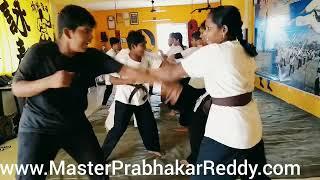 Girls Self-Defense Indian Shaolin WARRIOR Kung-fu Master Prabhakar Reddy +91 9849465401