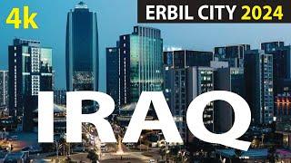 Erbil City 2024 , Iraq 4K By Drone - Kurdistan 2024