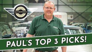 Paul Picks His Favourite Vehicles In Our July Auction!